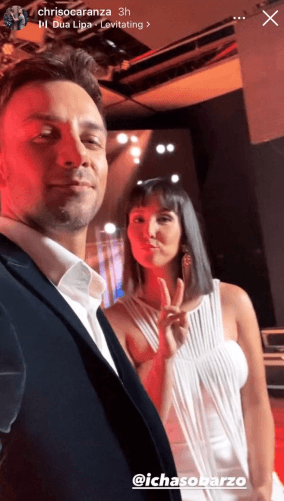 María Isabel Sobarzo y Christián Ocaranza