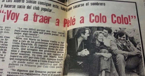 En los 70 el presidente de Colo Colo prometió contratar a Pelé (Archivo)