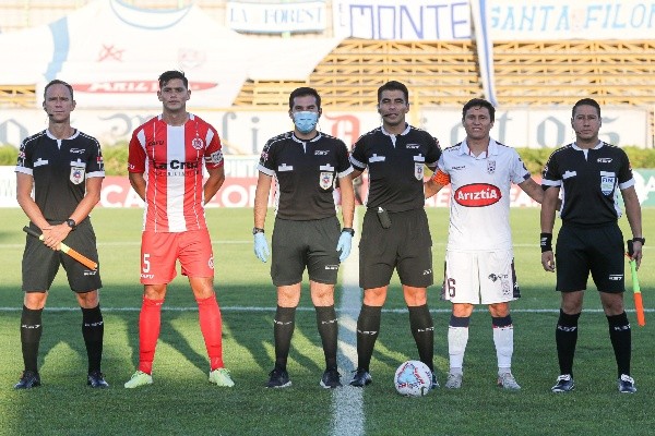 Cabión fue el capitán de Deportes Melipilla en el partido de promoción que terminó con los Potros volviendo a Primera División en febrero de 2021. (Foto: Agencia UNO)