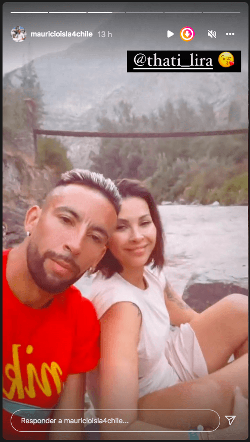 Mauricio Isla tiene un romance con la ex de Thiago Cunha, Thati Lira.(2)