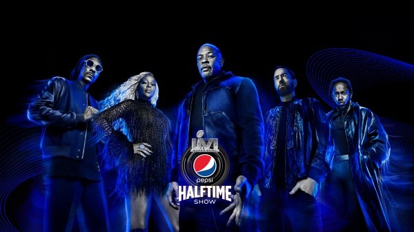 Snoop Dog,  Mary J. Blige, Dr. Dre, Eminem y Kendrick Lamar estarán en el show del medio tiempo del Super Bowl LVI.