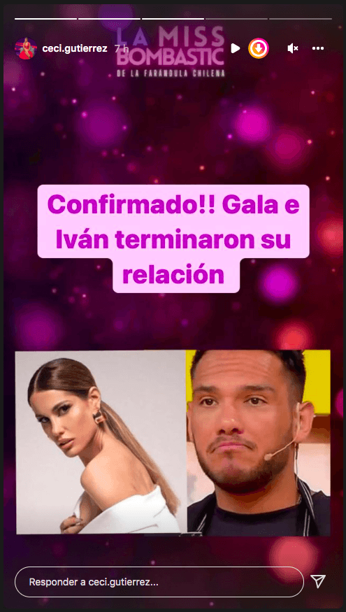 ¿Terminó Gala Caldirola con Iván Cabrera?(1)