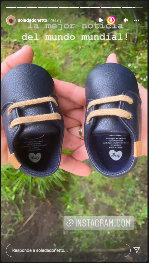 ¡Soledad Onetto confirma que espera a su primer hijo!(2)