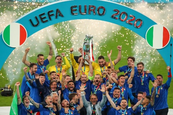 Italia dominó en la Eurocopa y fue el gran campeón de este 2021 en dicho continente. Foto: Getty Images