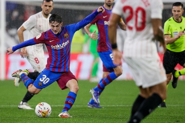 Gavi es una de las duras bajas para Barcelona. (Foto: Getty Images)