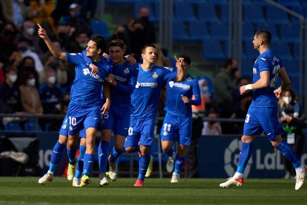 Enes Ünal convirtió el único gol del partido para darle el triunfo al Getafe. (Foto: Getty Images)