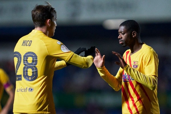 Ousmane Dembélé fue fundamental para la remontada de Barcelona. (Foto: Getty Images)