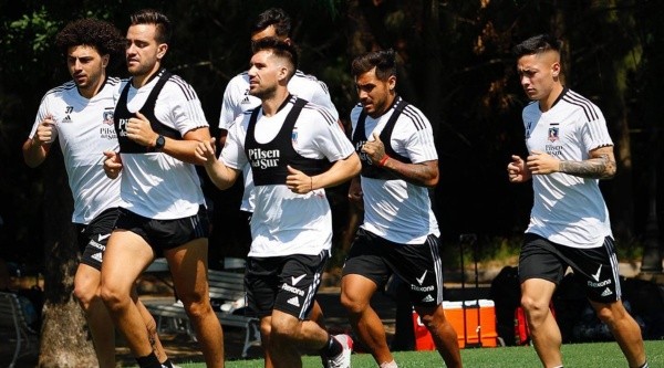 Colo Colo ya trabaja en Argentina con una pretemporada a full y con todo el plantel para el 2022. Foto: Colo Colo