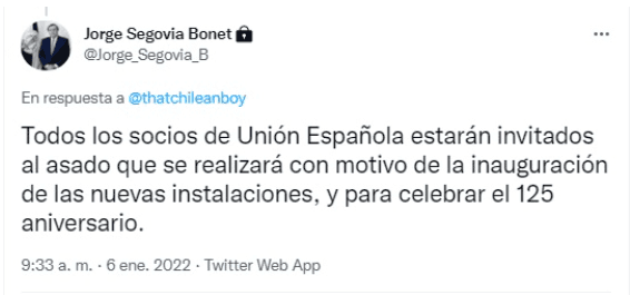 El particular mensaje de Jorge Segovia por nuevo aniversario de la UE