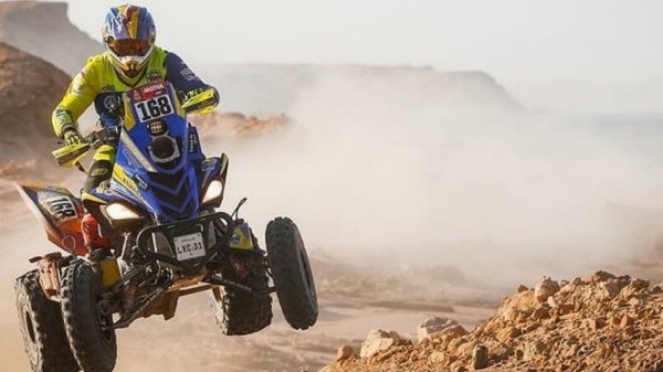 ÍPedemonte estaba entre los 10 mejores de su categoría en Dakar | Instagram: Enrico Racing Team.