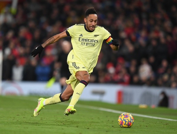 A Aubameyang le quitaron la capitanía y fue cortado por el técnico Mikel Arteta en el Arsenal después de una serie de actos de indisciplina. (Foto: Getty)
