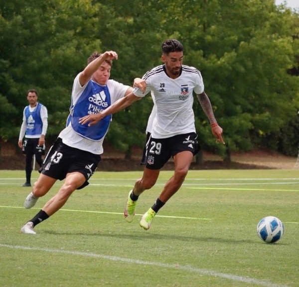 Colo Colo se sigue preparando en Argentina. Foto: Colo Colo