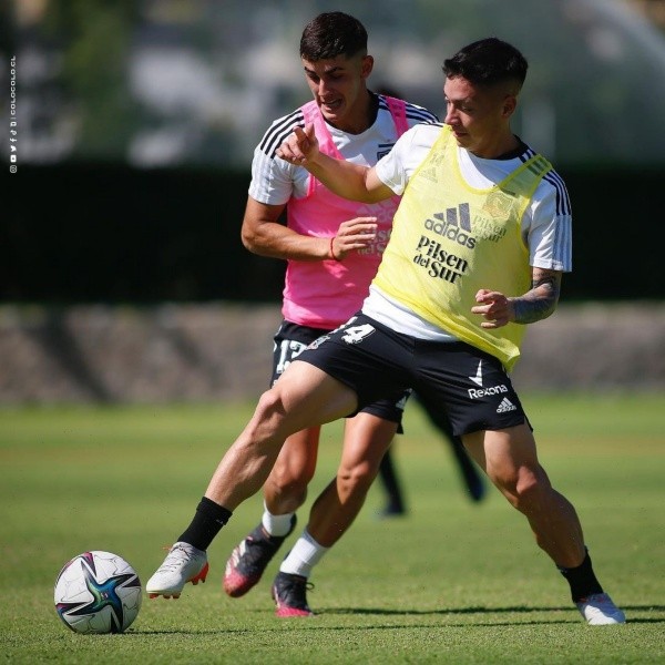Zavala es uno de los jugadores que puede debutar en Colo Colo en esta pretemporada. Foto: Colo Colo.