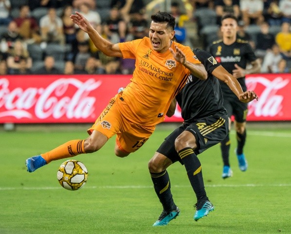 José Bizama estuvo de 2019 a 2021 en el Houston Dynamo. Foto: Getty Images