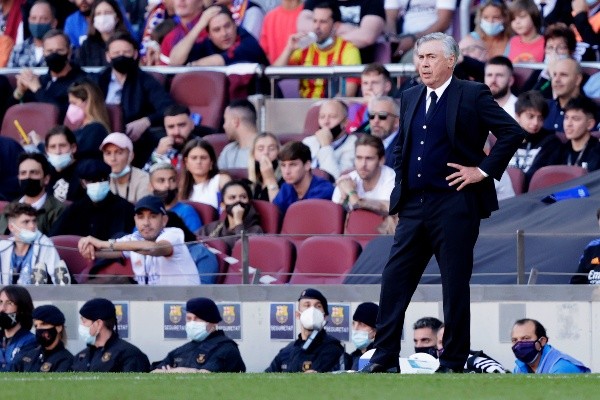 En el último clásico, el Real Madrid de Carlo Ancelotti se impuso por 1-2 ante el Barcelona. Foto: Getty Images.