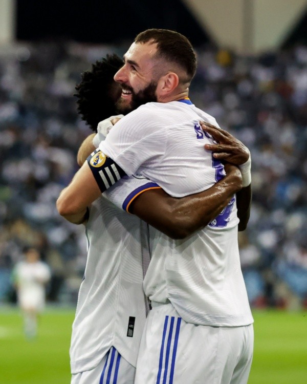 Karim Benzema originó el gol de Real Madrid. (Foto: Real Madrid)