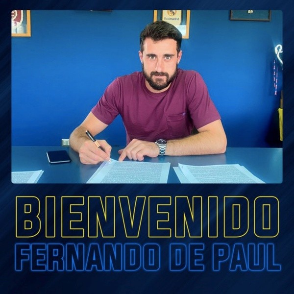 Fernando de Paul tendrá nuevo club este 2022 tras su salida de la U. Foto: Everton