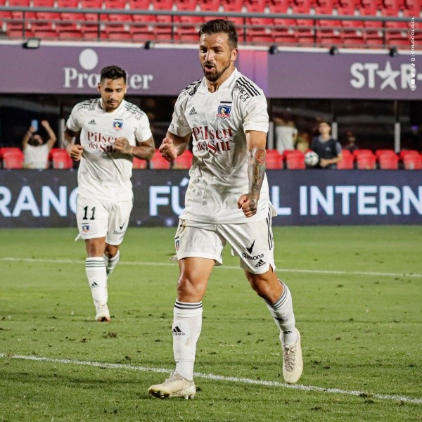 Gabriel Costa fue uno de los puntos altos de Colo Colo ante la U. Foto: Colo Colo