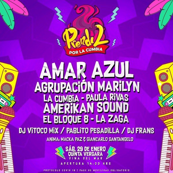 Prendi2 por la cumbia | ¿Cuándo es y dónde comprar entradas?