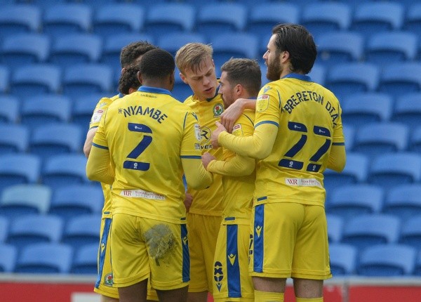 El Blackburn Rovers derrotó al Cardiff a domicilio y sigue en la lucha por el liderato de la Championship. Foto: Getty Images