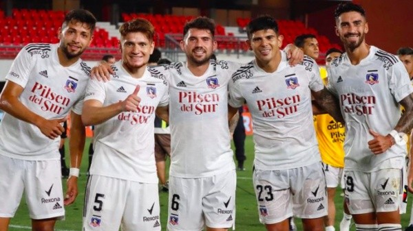 Juan Martín Lucero y Esteban Pavez se estrenaron con el Colo Colo 2022. Foto: Colo Colo