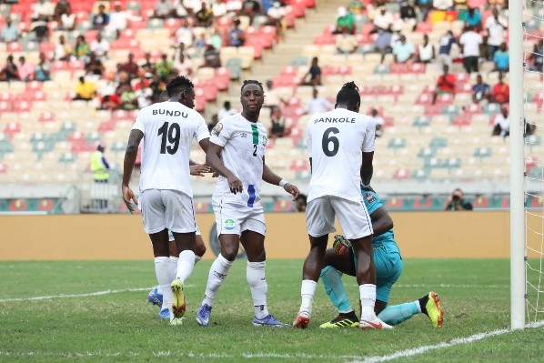 Sierra Leona sigue con vida en la Copa Africana de Naciones. (Foto: @CAF_online)