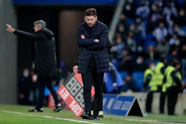 Diego Simeone vive un mal momento en Atlético de Madrid. (Foto: Getty Images)