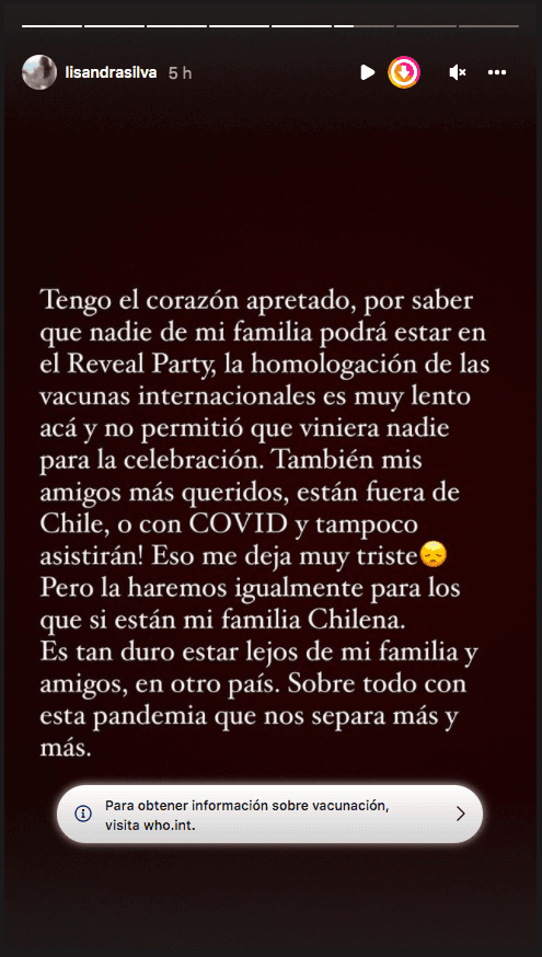 Lisandra vive triste momento familiar: “Tengo el corazón apretado”.(1)