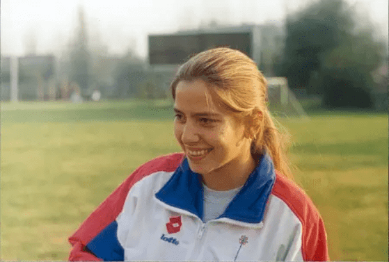 Benado es una de las pioneras del fútbol femenil en Chile.