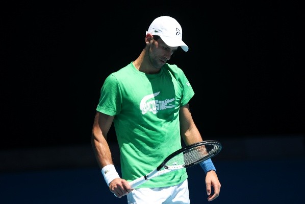 Nole quedó marcando ocupado después de todas las dificultades que le impidieron jugar el Abierto de Australia. (Foto: Getty)