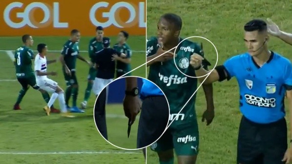 Impacto mundial por un cuchillo en el duelo entre la sub 20 de Sao Paulo y Palmeiras.