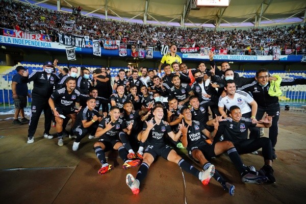 Colo Colo celebró en Concepción de la mano de Gustavo Quinteros. Foto: Guille Salazar.