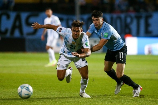 Paulo Dyaba es favorito como relevo de Leo Messi ante Chile. | Foto: Getty Images