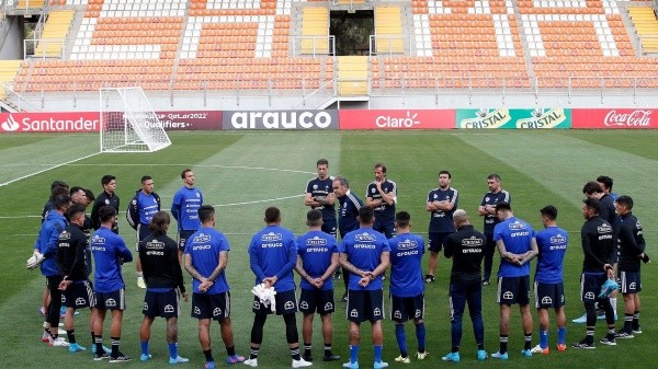 Chile ya trabaja en Calama para el duelo con Argentina | Foto: Christian Gonzalez