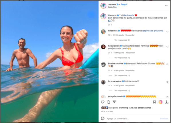 ¡Tita Ureta y Spiro Razis se casan!(1)