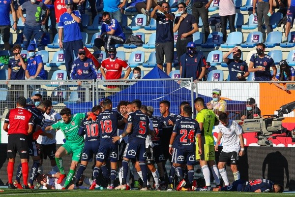 En el último Superclásico, jugado el 26 de septiembre por el Campeonato Nacional 2021, los azules cayeron por 3-1 ante Colo Colo en el estadio El Teniente de Rancagua. (Foto: Agencia Uno)