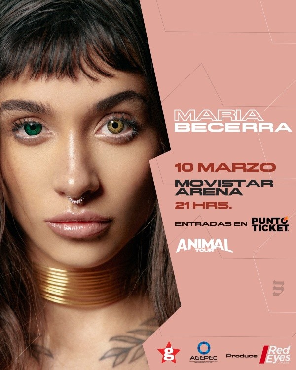 ¿Cuándo es y cómo comprar entradas para el show de María Becerra?