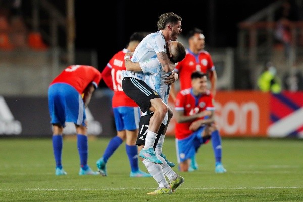 Rodrigo De Paul fue factor clave en la victoria argentina en Calama. (Foto: Getty Images)