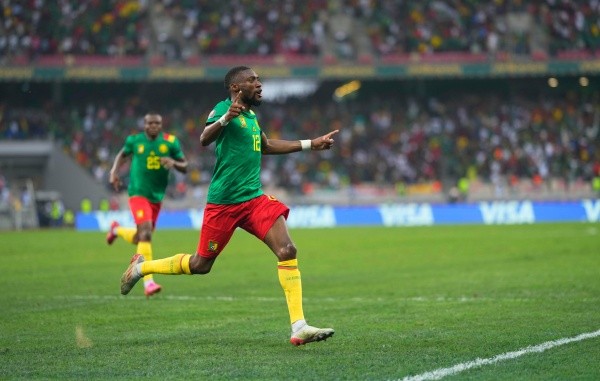 Karl Toko Ekambi marcó los dos goles con los que Camerún avanzó a semifinales y se ilusionan con llegar a la final como anfitriones del torneo. (Foto: Getty)