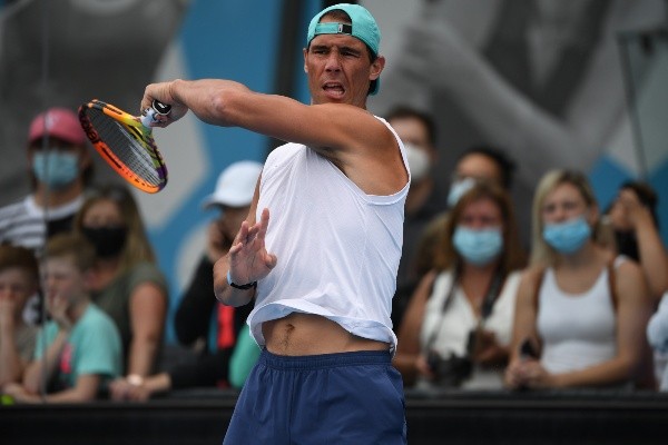 Nadal viene jugando un tenis descomunal en este principio de 2022. (Foto: Getty)
