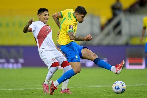 Bruno Guimaraes ya ha logrado debutar con la selección de Brasil (Foto: Getty Images)
