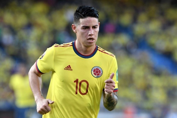 James Rodríguez salió muy molesto del terreno de juego. (Foto: Getty Images)