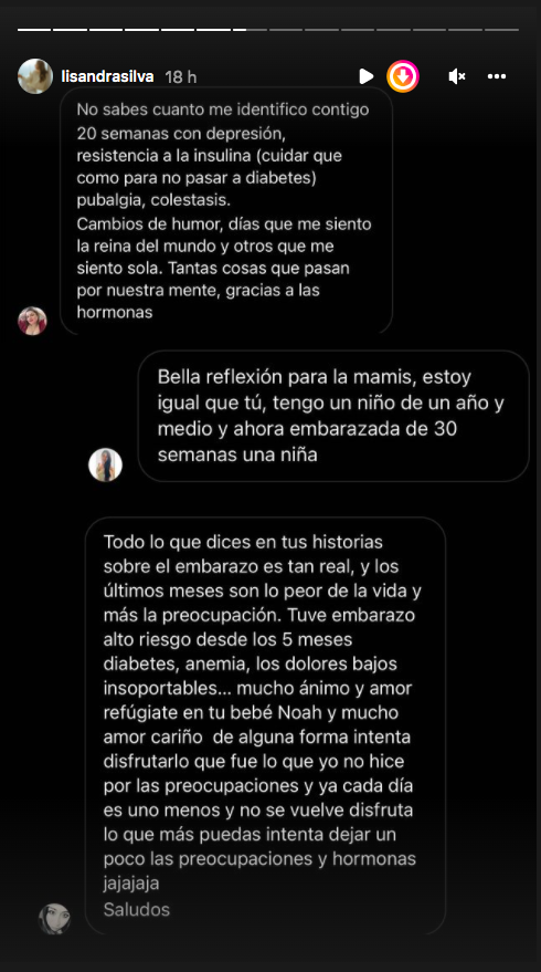 Lisandra Silva no aguanta más y se desahoga en medio de su embarazo.(4)