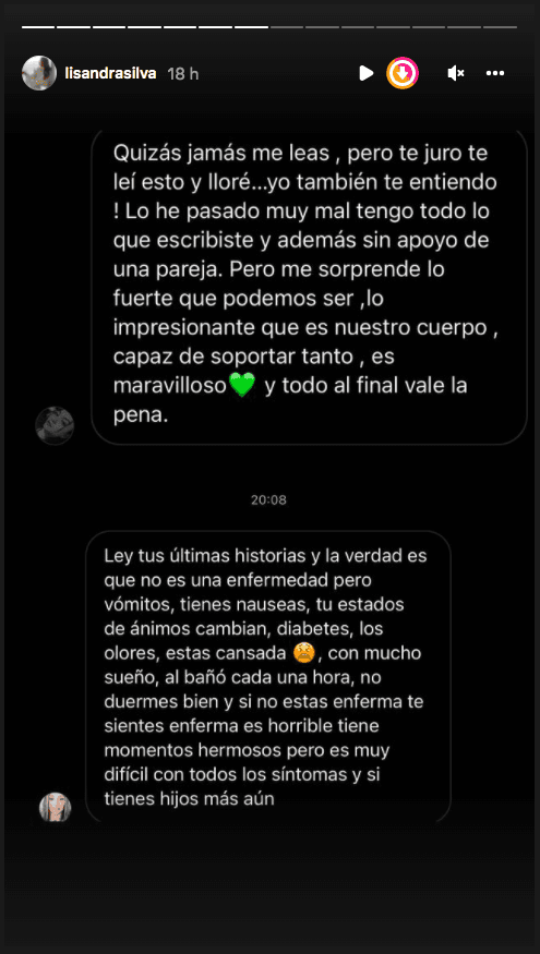 Lisandra Silva no aguanta más y se desahoga en medio de su embarazo.(3)