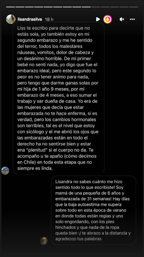 Lisandra Silva no aguanta más y se desahoga en medio de su embarazo.(5)