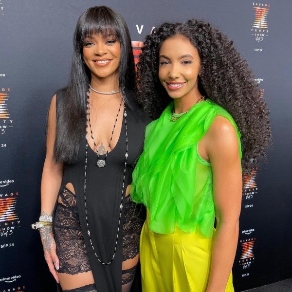 Ex Miss Universo Estados Unidos se suicida en Nueva York: Cheslie Kryst junto a Rihanna.