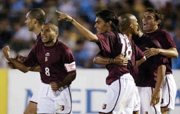 Venezuela dominó a placer el partido ante Uruguay en 2004.