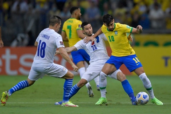 Brasil se impuso por 4-0 ante Paraguay en el estadio Mineirão y reafirmó su condición de superlíder en la tabla de las Eliminatorias Sudamericanas rumbo a Qatar 2022. (Foto: Agencia Uno)