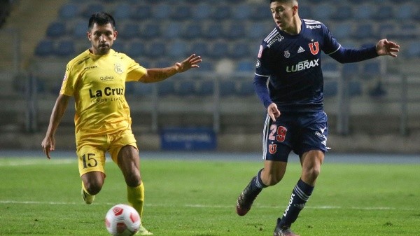 Rojas se va a Europa tras jugar en San Luis la pasada campaña en la B| Foto: Agencia Uno.