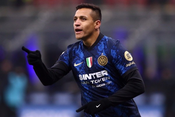 Alexis vive días soñados en el Inter.